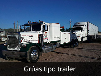 Grúas tipo trailer