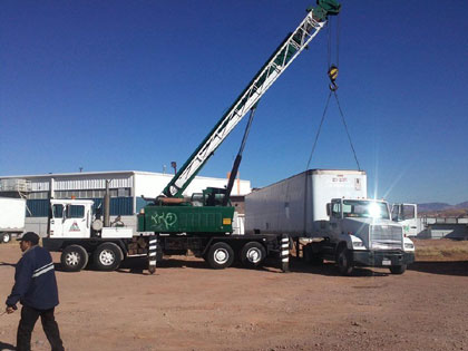 Servicios inductriales, Grúas Delta, Nogales, Sonora, México